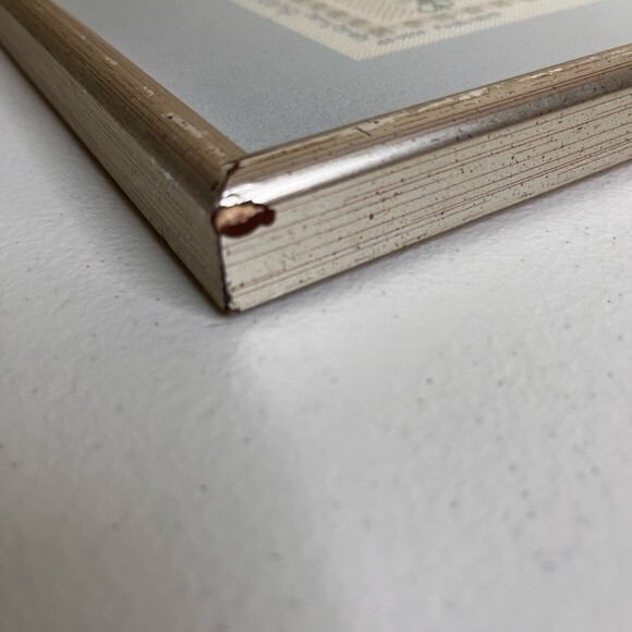 Vintage 1990s Framed Friendship Cross Stitch Thornebrook Gallery 9 X 10.5 Inches - Picture 8 of 12